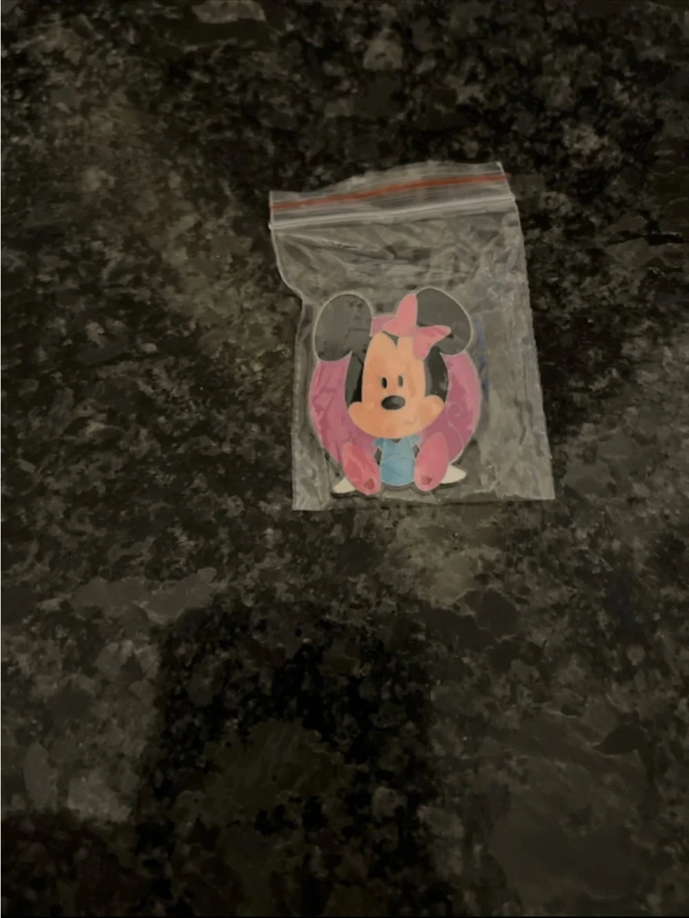 Disney Pink Minnie Mouse Enamel Pin